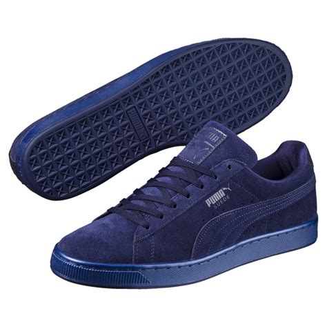 puma sneakers for men blue.